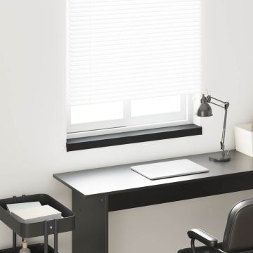 Soglia della Finestra Nero con Venature del Legno PVC