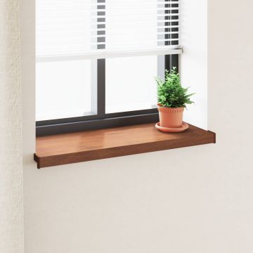 Soglia della Finestra Legno Marrone 100 x 30 x 4,5 cm PVC