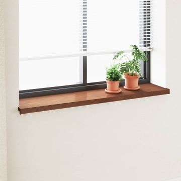 Soglia della Finestra Legno Marrone 120 x 30 x 4,5 cm PVC