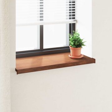 Soglia della Finestra Legno Marrone 80 x 40 x 4,5 cm PVC