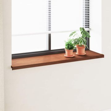 Soglia della Finestra Legno Marrone 120 x 45 x 4,5 cm PVC
