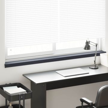 Soglia della Finestra Antracite con Venature del Legno PVC