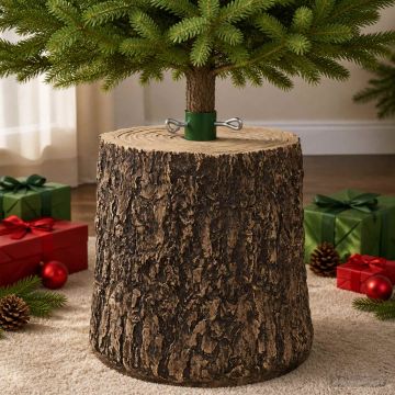 Supporto per Albero di Natale a Forma di Tronco Ø 31 x 37 cm