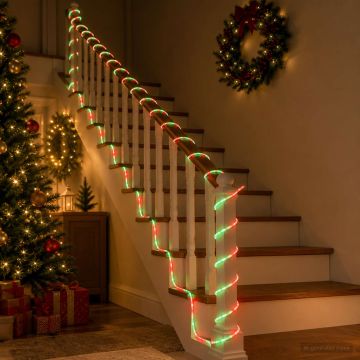 Stringa di luci di Natale a LED LOVIISA LED Rosso, Verde 50 m