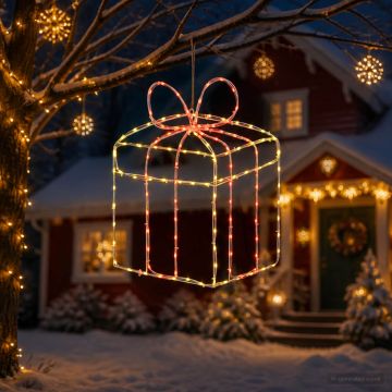 Luci di Natale per finestra a sagoma LOVIISA 200 LED