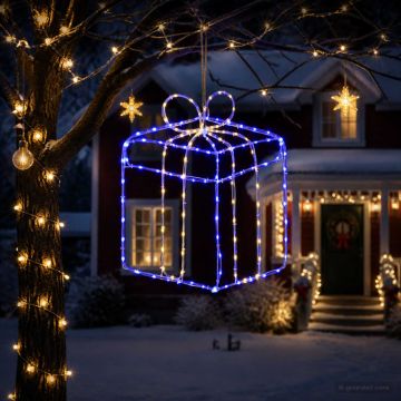 Luci di Natale per finestra a sagoma LOVIISA 200 LED