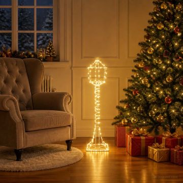 Lampione di Natale LED LOVIISA 160 LED Bianco caldo
