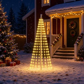 Luci per albero di Natale con 15 LED 270 LED Bianco caldo