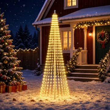 Luci per albero di Natale con 24 LED 744 LED Bianco caldo