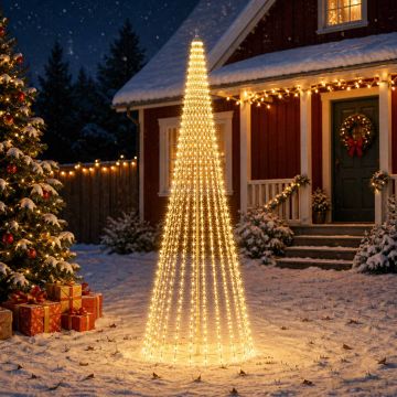 Luci per albero di Natale con 28 LED 1148 LED Bianco caldo