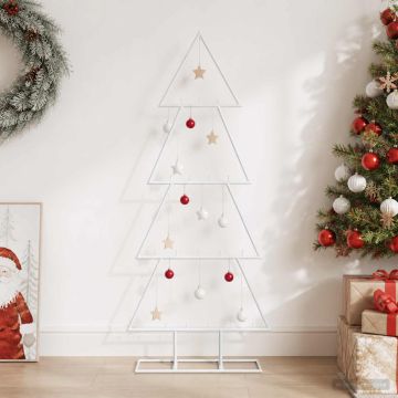 Albero di Natale in metallo con supporto KUOPIO 90 cm Acciaio