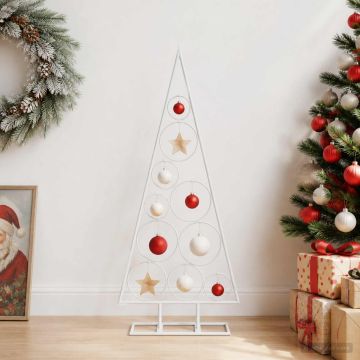 Albero di Natale in Metallo con Supporto Circolare KUOPIO 90 cm