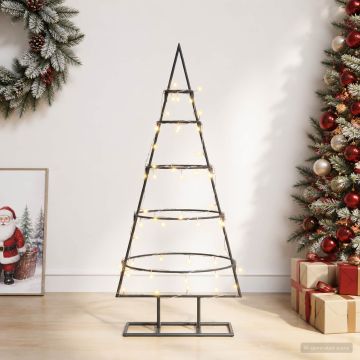 Albero di Natale in metallo con supporto KUOPIO 90 cm