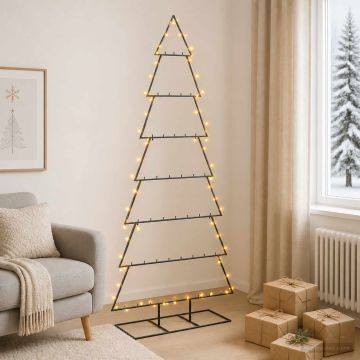 Albero di Natale in metallo con supporto KUOPIO 210 cm