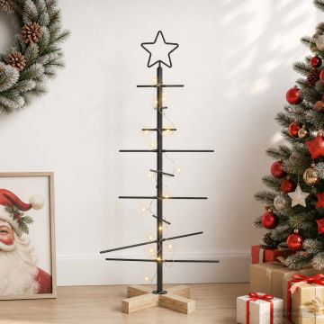Albero di Natale in metallo con supporto KUOPIO 90 cm