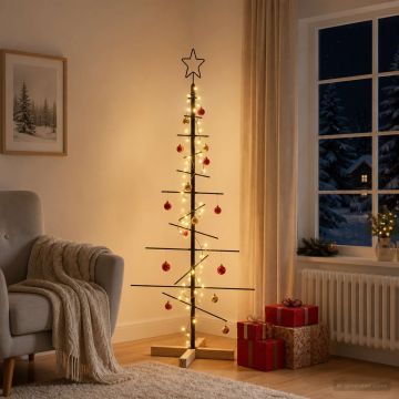 Albero di Natale in metallo con supporto KUOPIO 120 cm