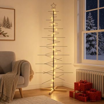 Albero di Natale in metallo con supporto KUOPIO 210 cm