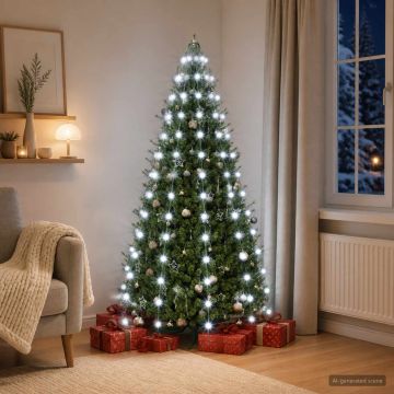 Ghirlande luminose per alberi di Natale Verde 150 cm PVC
