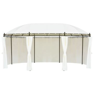 Gazebo Bianco Crema 530x350x265 cm