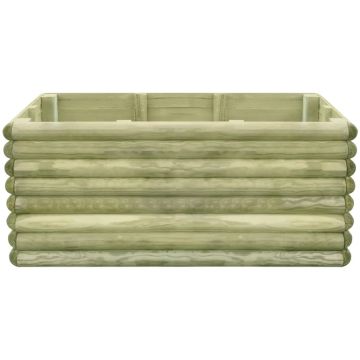 Letto Rialzato 106x56x48 cm in Legno di Pino Impregnato