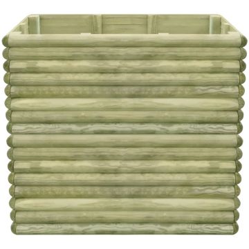 Letto Rialzato Giardino 106x56x96 cm Legno di Pino Impregnato