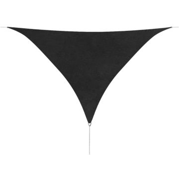 Parasole a Vela Oxford Triangolare 5x5x5 m Antracite