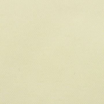 Paravento da Balcone in Tessuto Oxford 75x600 cm Crema