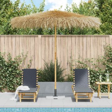 Parasole in Bambù con Copertura con Foglie di Banana 210 cm