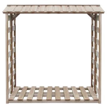 Deposito per Legname Capanno 150x90x176 cm Pino Impregnato