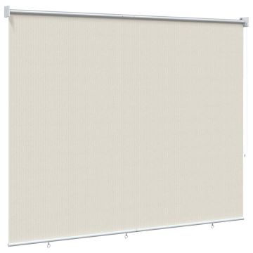 Tenda a Rullo per Esterni 165(L)x140(A) cm color crema
