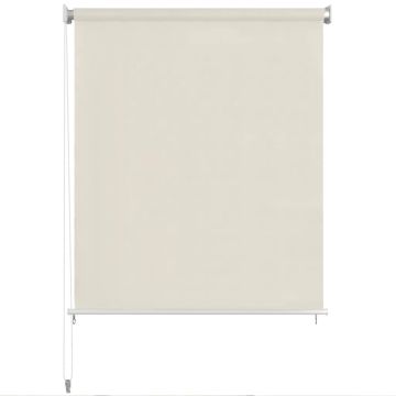 Tenda a Rullo per Esterni 145(L)x230(A) cm color crema