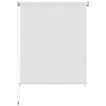 Tenda a Rullo per Esterni 225(L)x230(A) cm bianca