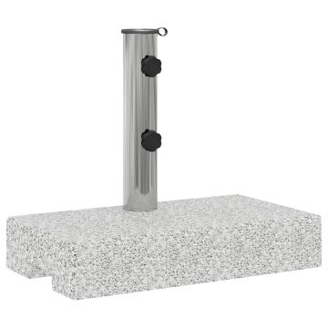 Base per Parasole in Granito Rettangolare 25 kg