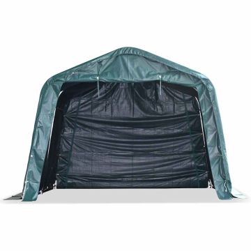 Copertura per Tenda da Bestiame in PVC 3,3x3,2 m Verde Scuro