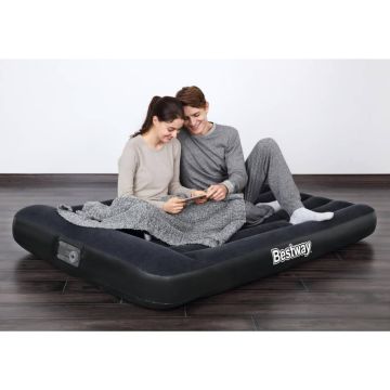 Bestway Letto ad Aria Aeroluxe 2 Persone con Pompa Integrata Nero