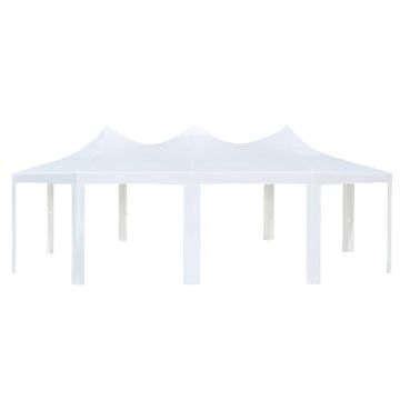 Gazebo 834x448x320 cm Bianco