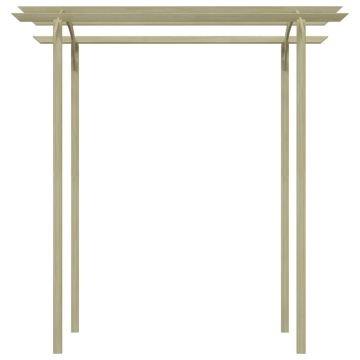 Pergola da Giardino Legno di Pino Impregnato 180x197x210 cm