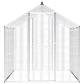 Voliera da Giardino in Alluminio 183x178x194 cm