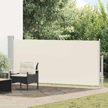 Tenda da Sole Laterale Retrattile 140 x 314 cm Crema