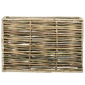 Letto Rialzato da Giardino 120x40x80 cm in Legno di Nocciolo