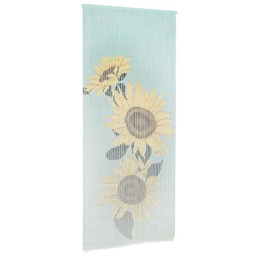 Tenda Antimosche per Porte in Bambù 90x200 cm