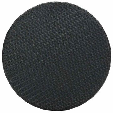 Tavolo da Giardino Nero 60,5x106 cm in Polyrattan