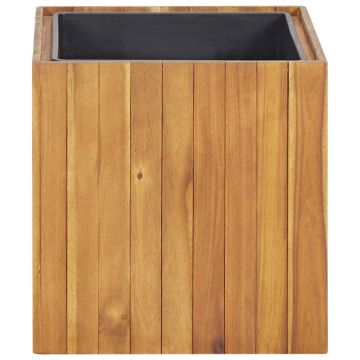 Letto Rialzato da Giardino 43,5x43,5x44 cm Massello di Acacia