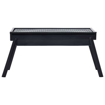Griglia Barbecue da Campeggio Portatile 60x22,5x33cm