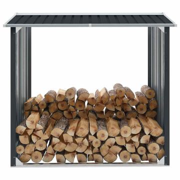 Capannone in Acciaio Zincato 172x91x154 cm Antracite