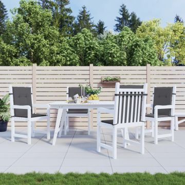 Cuscini per sedie da giardino Antracite 100 x 50 x 3 cm