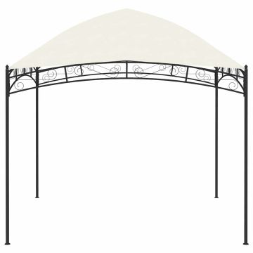 Gazebo da Giardino 3x3 m Crema 180 g/m²