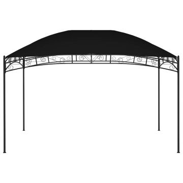 Gazebo da Giardino 4x3 m Antracite 180 g/m²