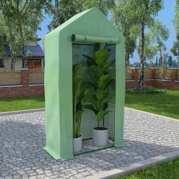 Serra con Struttura in Acciaio 0,5 m² 1x0,5x1,9 m