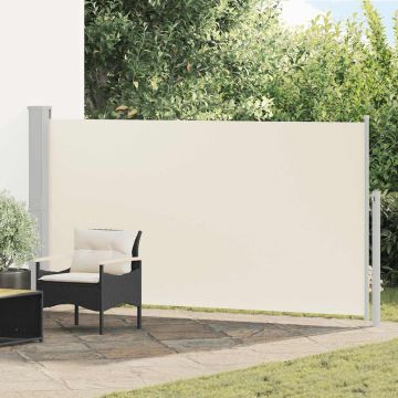 Tenda Laterale Retrattile per Patio 170x300 cm Crema